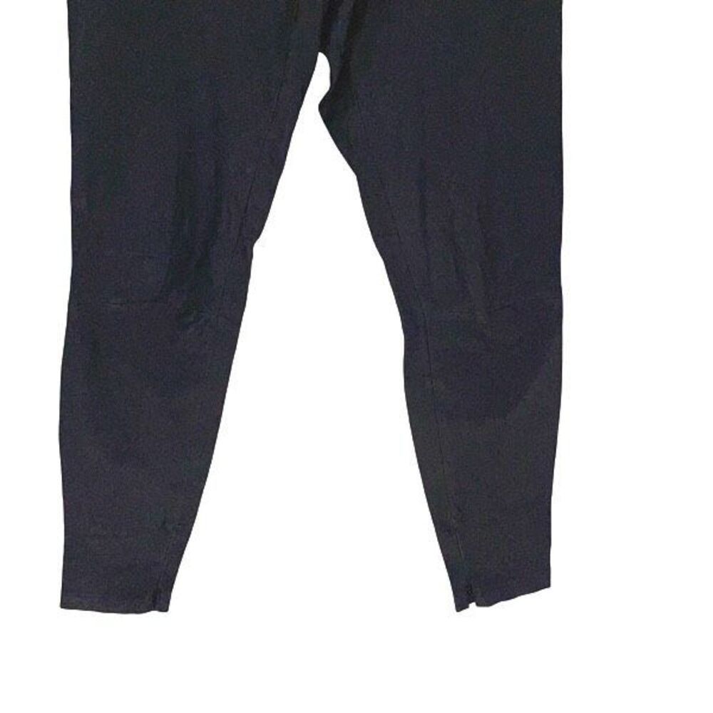 Vince Pull On Leather Ankle Leggings Black Size Small - Picture 5 of 13